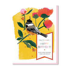 Load image into Gallery viewer, Chickadee Birthday Card
