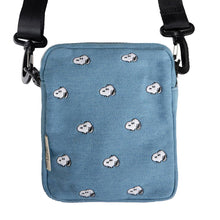 Load image into Gallery viewer, 3P4 x Peanuts® - Snoopy Embroidered Crossbody Bag (Denim)
