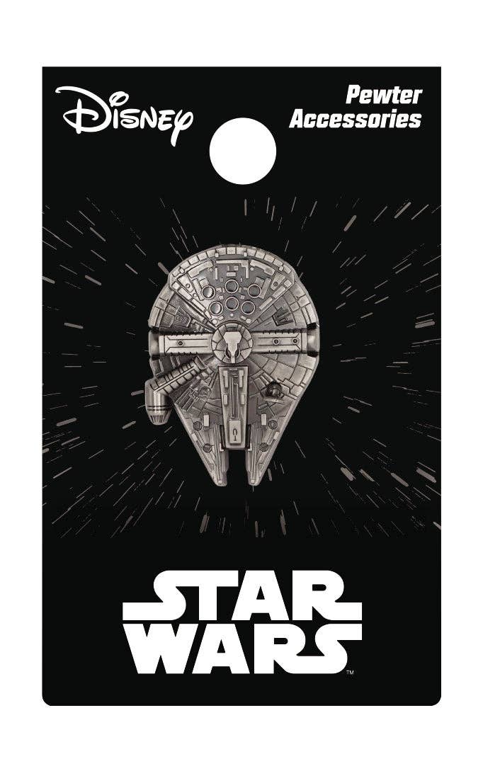 Millennium Falcon Star Wars Pewter Pin