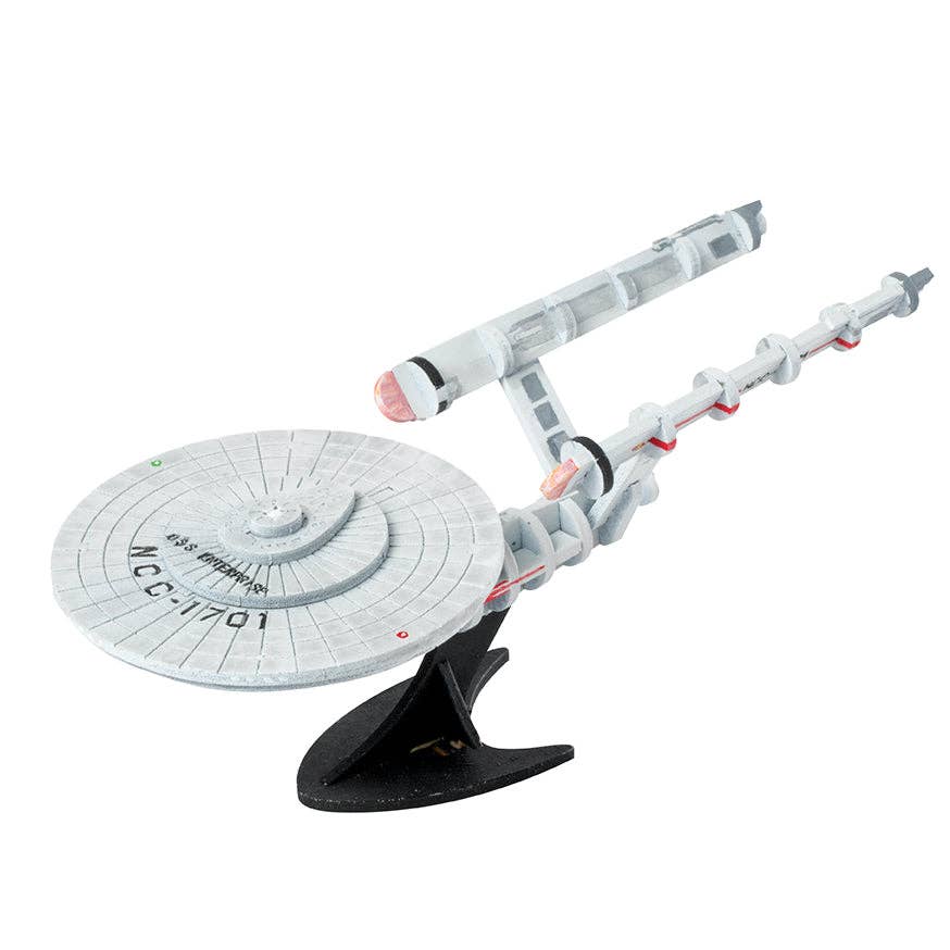 IncrediBuilds: Star Trek: U.S.S. Enterprise Book and 3D Wood Model