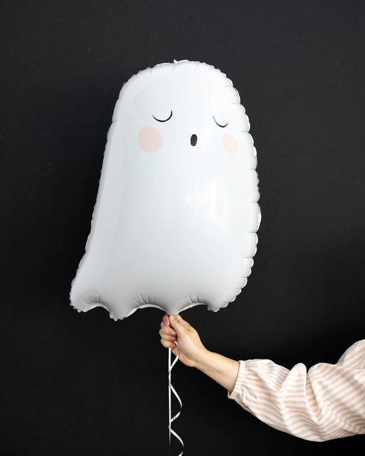 PSH915 -  Trick or Treat Ghost Mylar Balloon