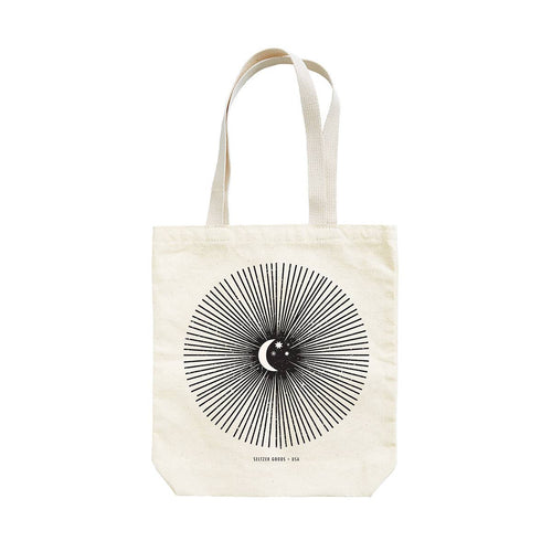 Moon Burst Tote Bag - Front & Company: Gift Store