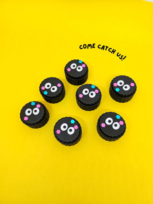 Soot Sprite Clicker Keychain