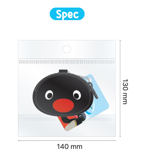 Pingu & Pinga Mini Plush Pouch Keychain