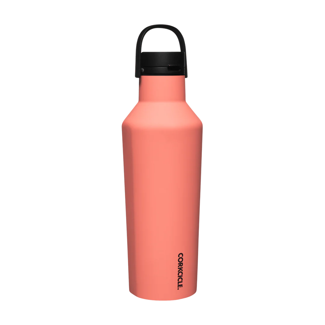Corkcicle Sport Canteen - 32oz Neon Lights Coral