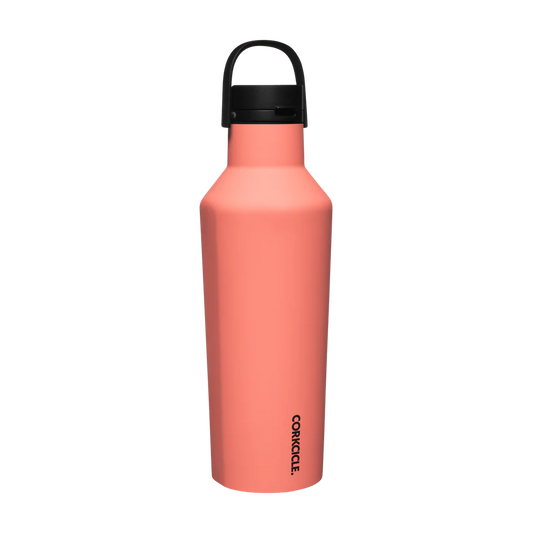 Corkcicle Sport Canteen - 32oz Neon Lights Coral
