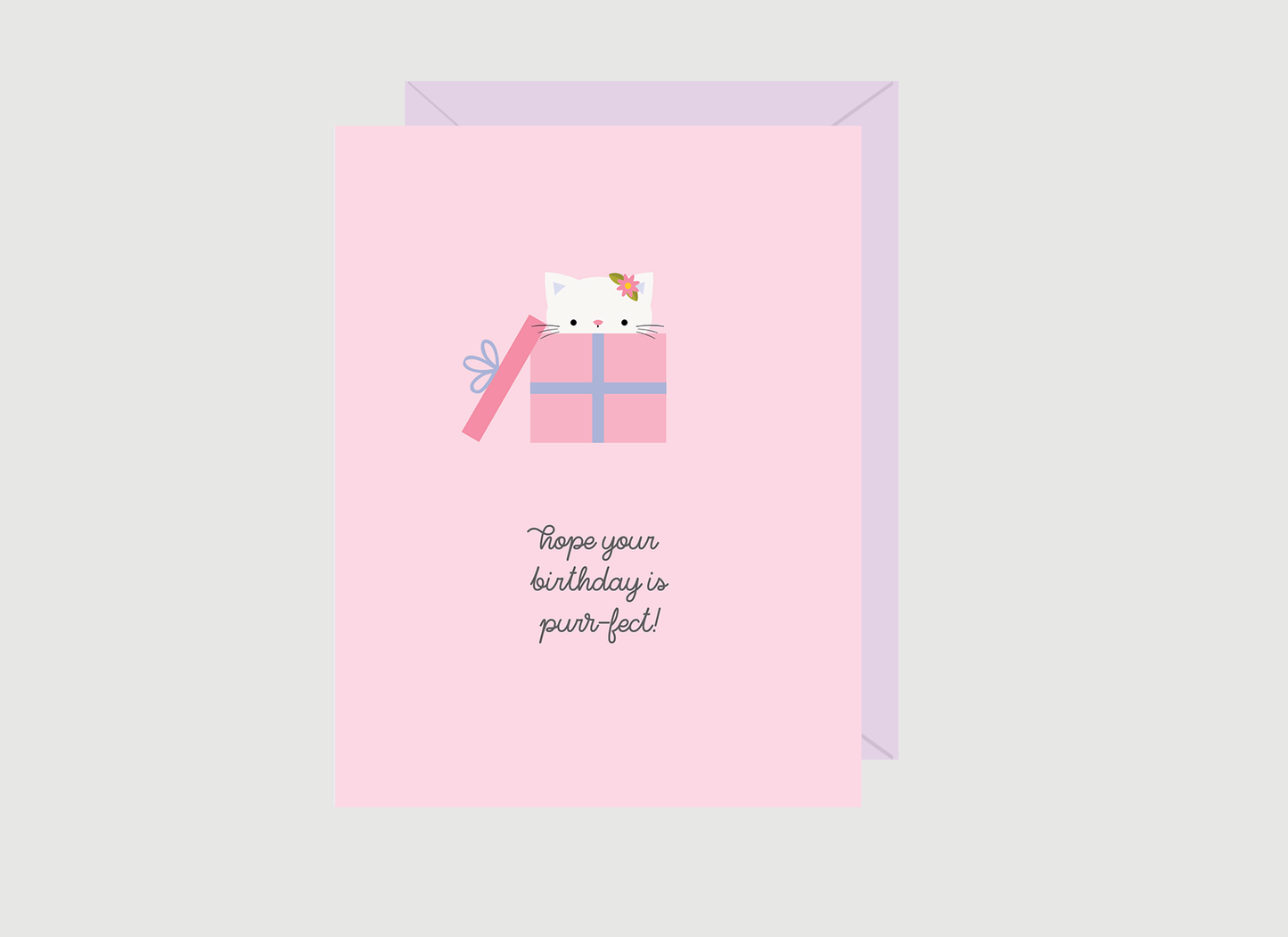 Purr-fect Birthday | Greeting Card