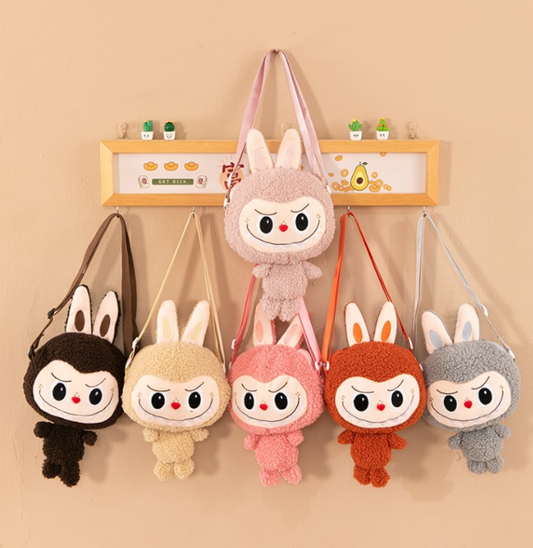 Cute labubu Coin Purse crossbody Bag for kids