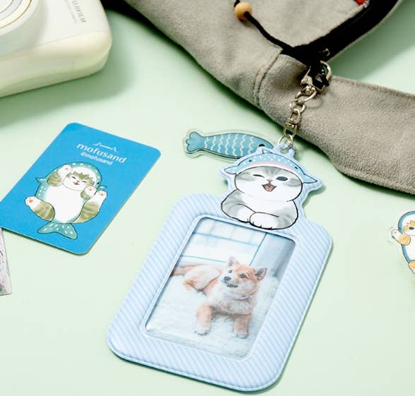 Mofusand Photo Card Multi Keyring