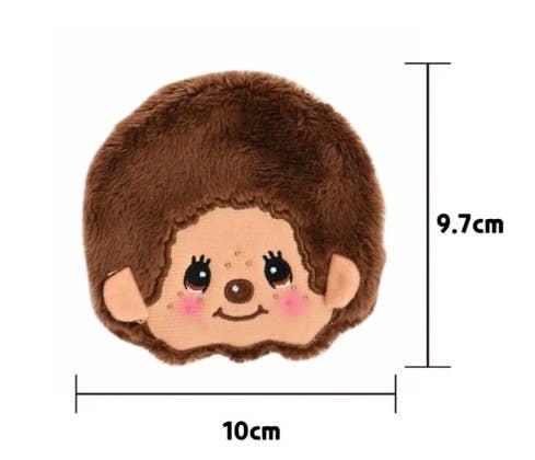 Official Sekiguchi Monchhichi Plush Snap Coin Purse