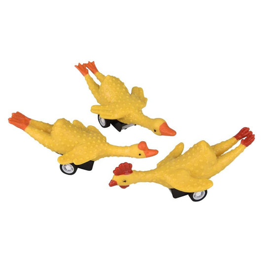 3" Pull Back Chicken