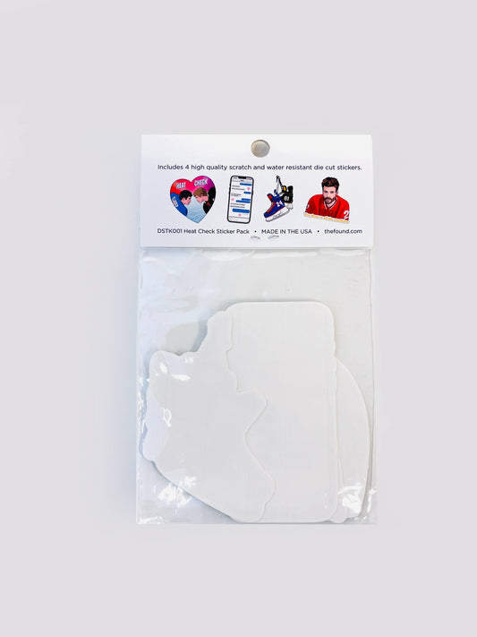 Heated Rivalry Heat Check Sticker Pack
