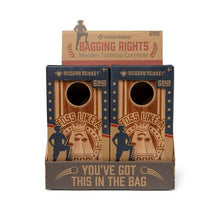 Load image into Gallery viewer, Modern Monkey Bagging Rights Wooden Tabletop Cornhole
