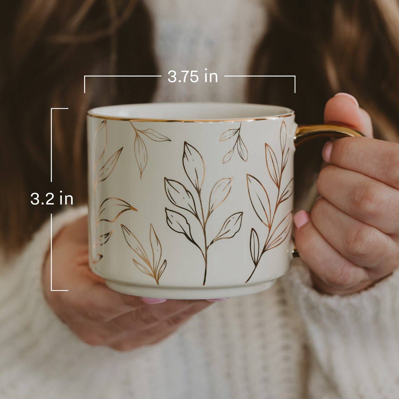 *NEW* Green Floral Coffee Mug - Home Decor & Gifts