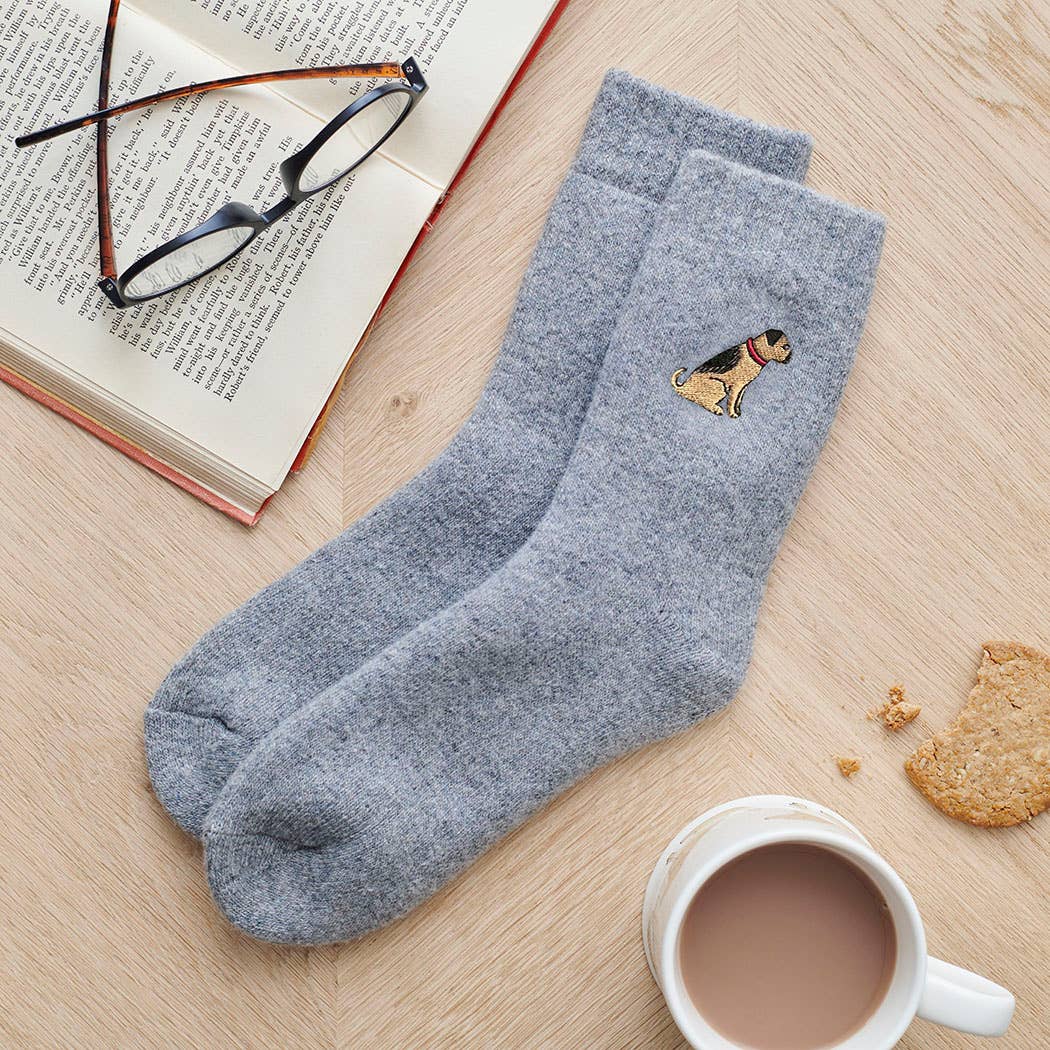 Dog Walking Socks - Border Terrier