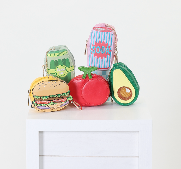 2-in-1 Bag Charm & Reusable Shopper Bag - Avocado