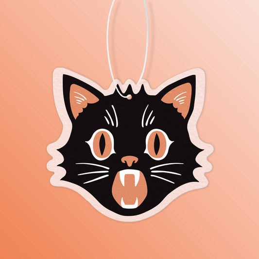 Spooky Kitty Air Freshener | Halloween