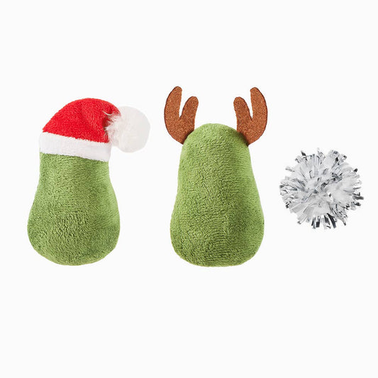 HugSmart Pet - Holiday Feline  | Avocado Christmas - Cat Toy