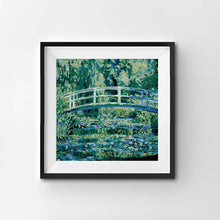 Load image into Gallery viewer, Waterlilies And Japanese Bridge, Claude Monet - Paint kit
