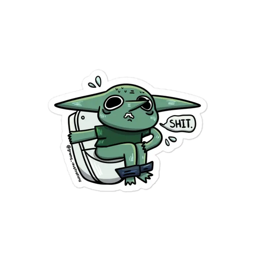 Shit goblin sticker