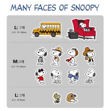 Load image into Gallery viewer, Peanuts Snoopy Deco Variety Stickers 12PCS Packs
