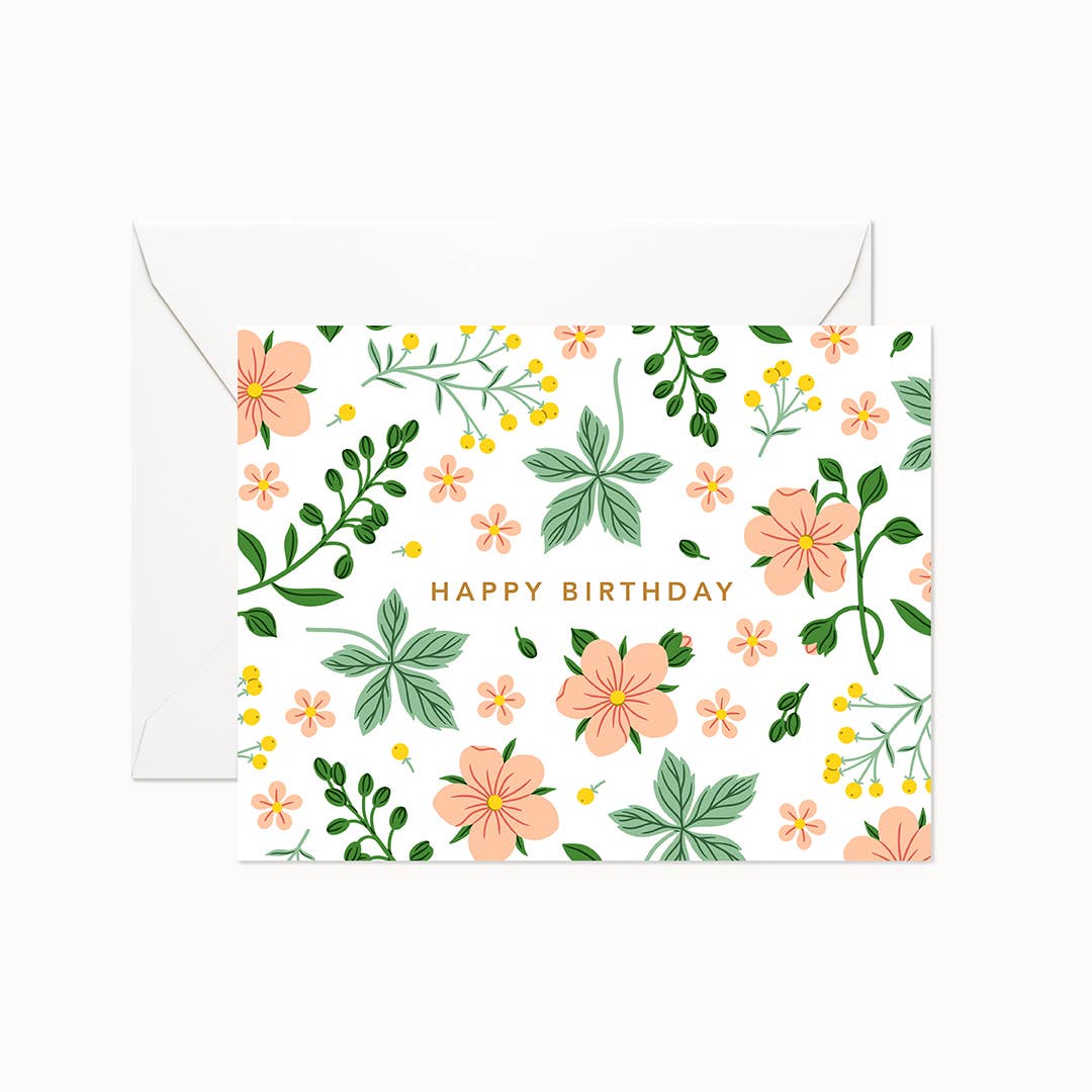 Wild Garden Birthday | Greeting Card