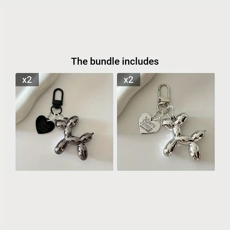 Balloon Dog Keychain