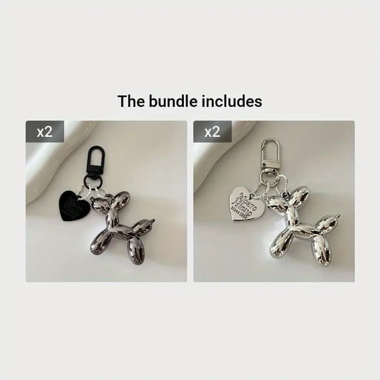 Balloon Dog Keychain