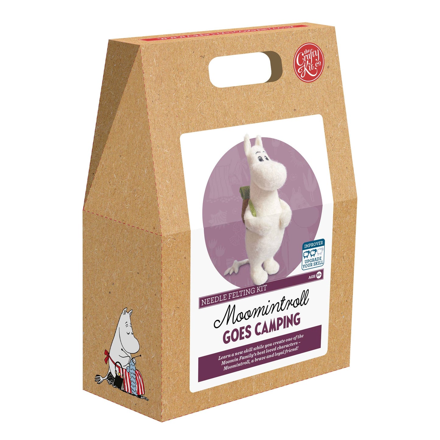 Moomintroll Goes Camping Needle Felting Kit