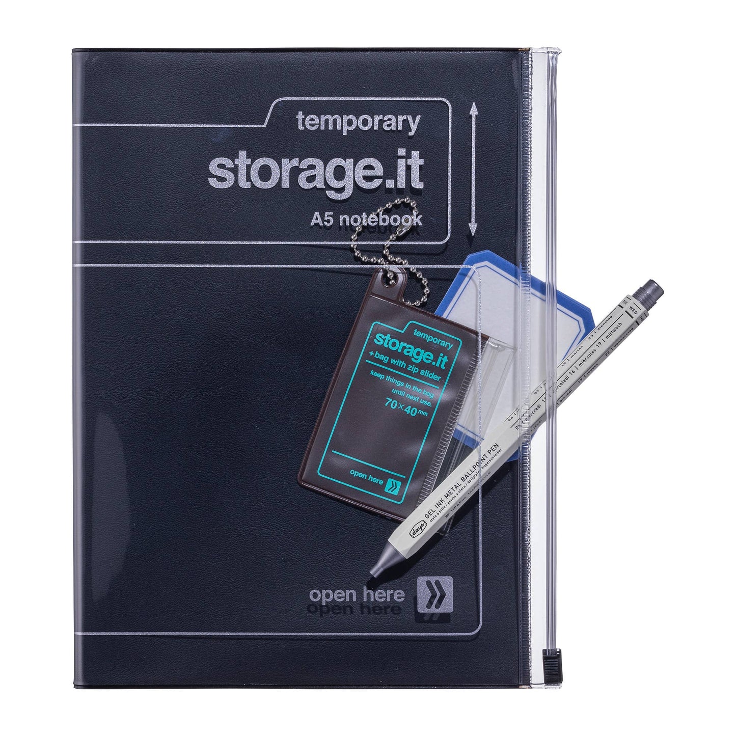 Vol.2 Eco-friendly refillable Notebook A5 / STORAGE.it