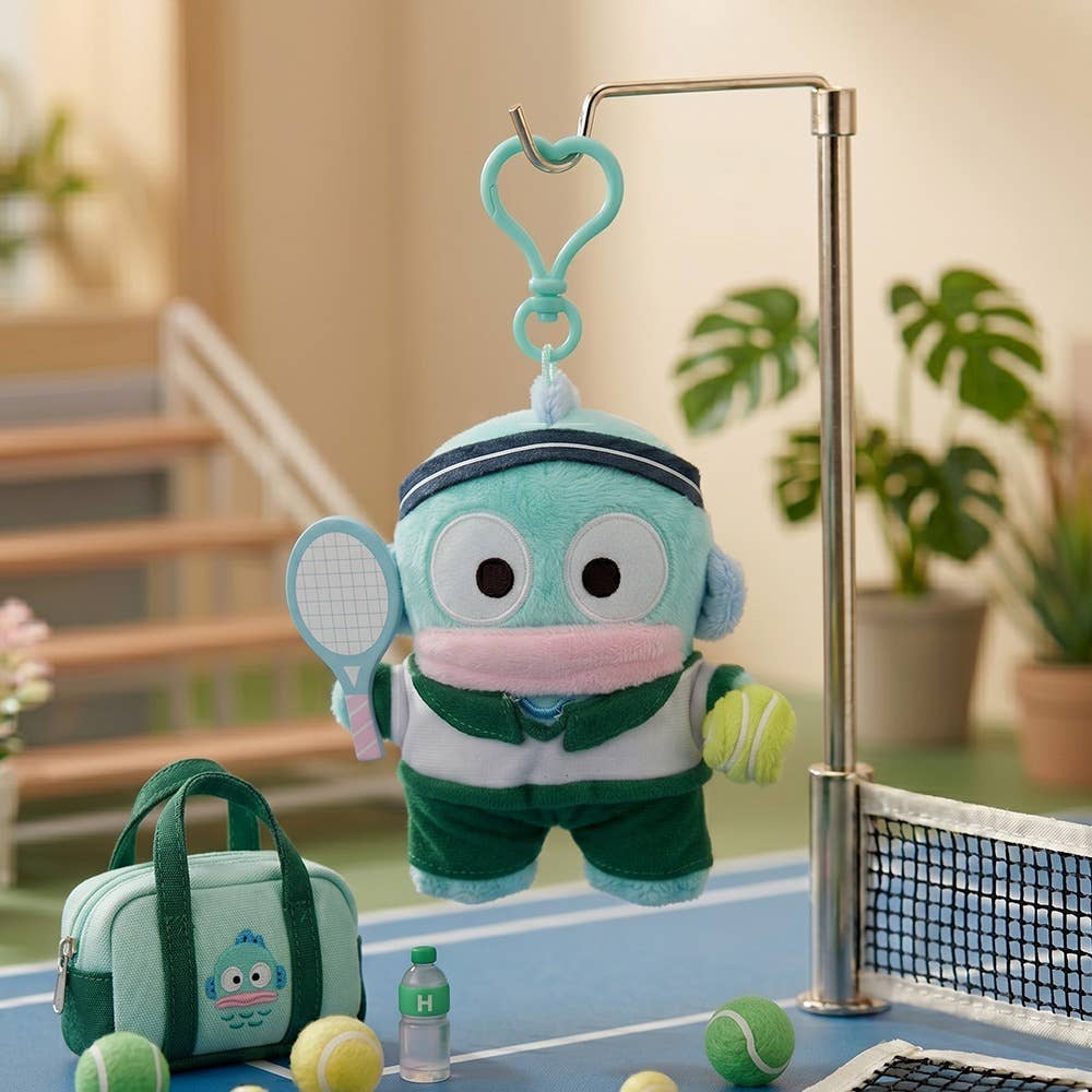 Limited Edition Sanrio Characters Tennis Plush Keychain