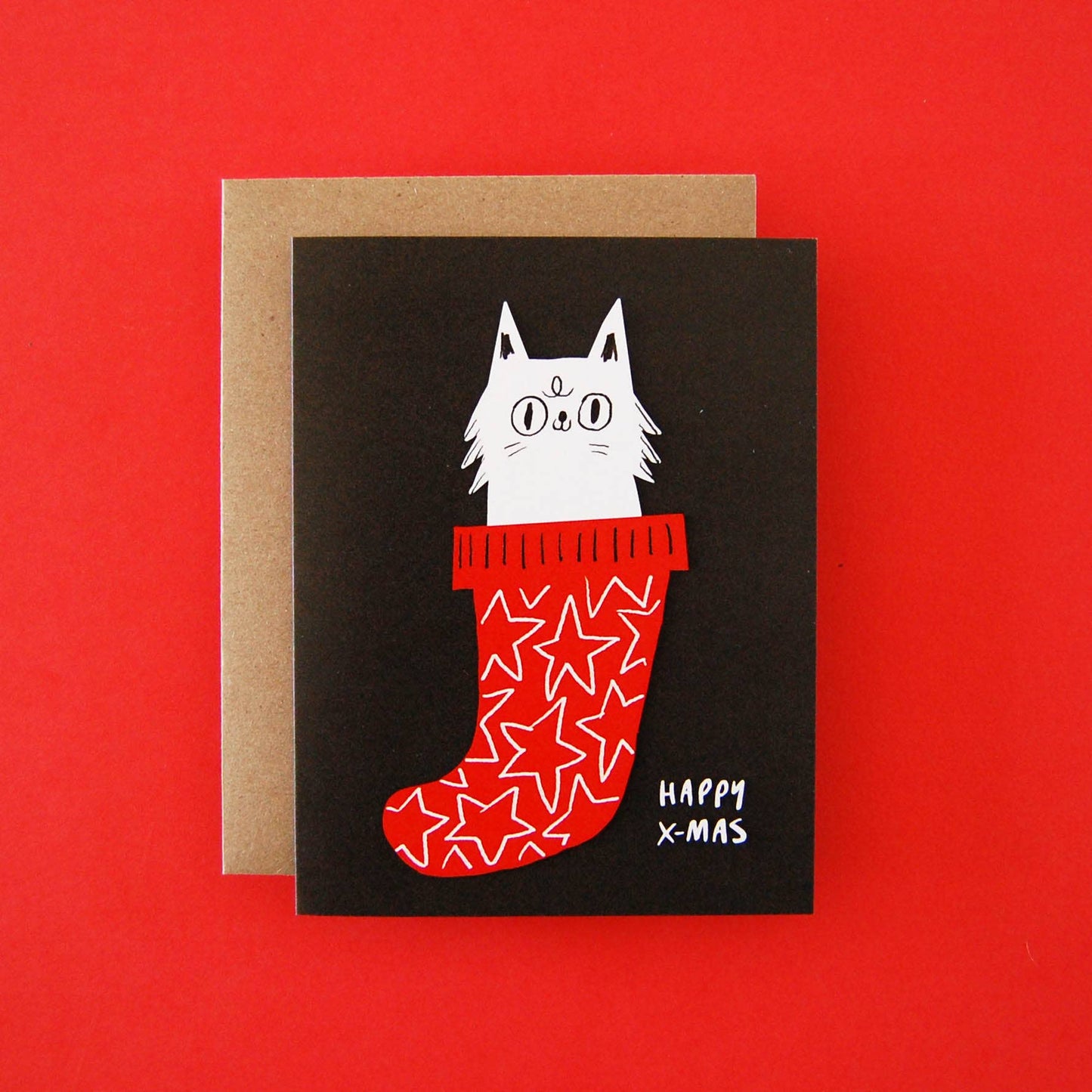 Christmas Stocking Greeting Card