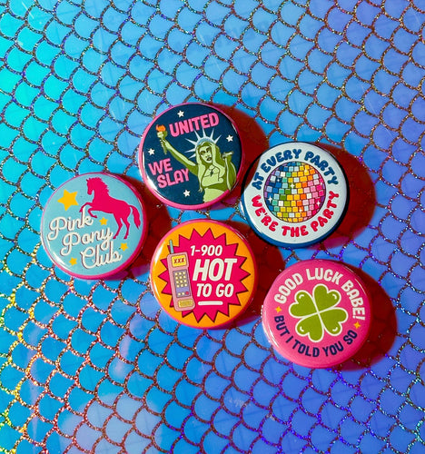 1-900-HOT-TO-GO (Chappell Roan Button!) - Front & Company: Gift Store