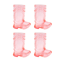 Load image into Gallery viewer, Western Pink Boot Shot Glasses
