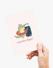 Load image into Gallery viewer, See Ya Later Alligator - Farewell/Goodbye Greeting Card
