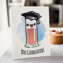 Load image into Gallery viewer, &quot;You Graduated&quot; (Cylinder) - Funny Nerdy Graduation Card
