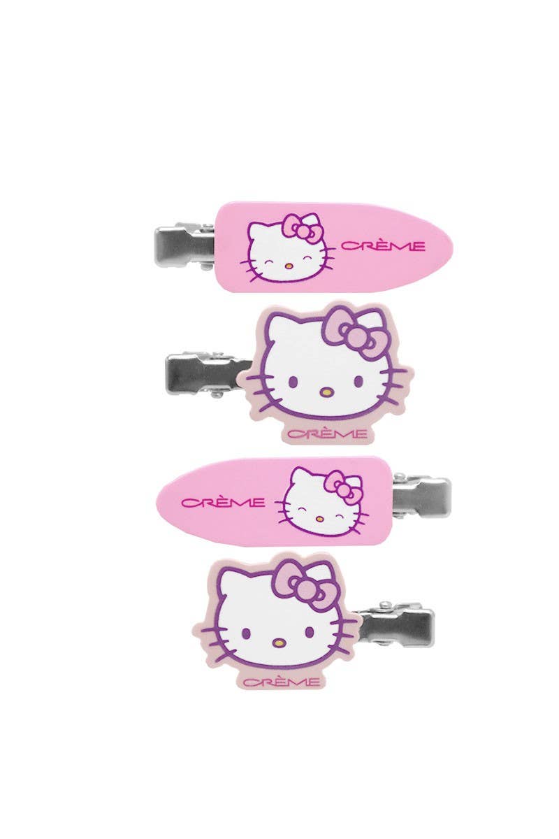 TCS KHC00549 Hello Kitty Crease-Free Hair Clips