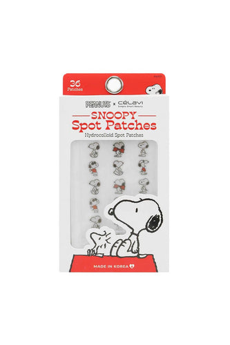 Celavi P45927 Peanuts Snoopy Hydrocolloid Spot Patches - Front & Company: Gift Store