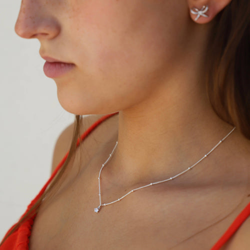 WILLA CZ NECKLACE - Front & Company: Gift Store