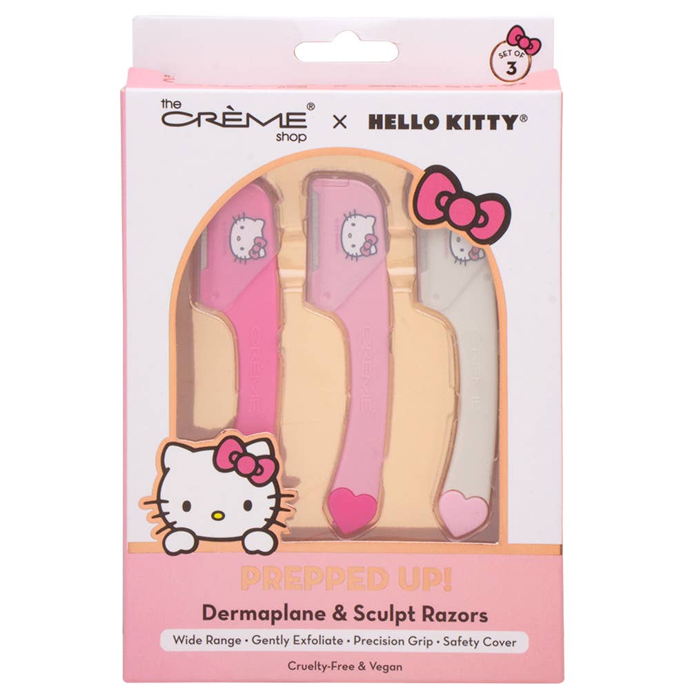 THE CREME SHOP X HELLO KITTY DERMAPLANE AND SCUL, HKPU 7924
