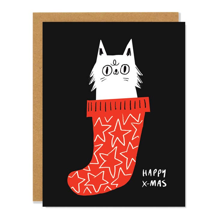 Christmas Stocking Greeting Card