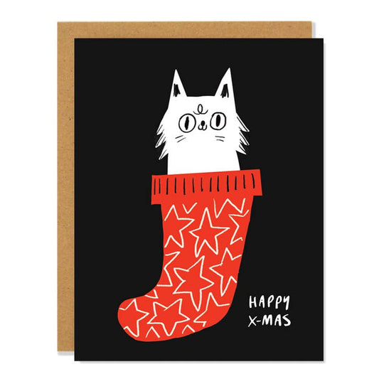 Christmas Stocking Greeting Card