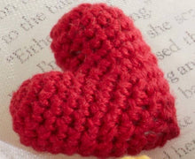 Load image into Gallery viewer, Mini Hearts Crocheted, Valentine&#39;s Day, Gift For Her, Love
