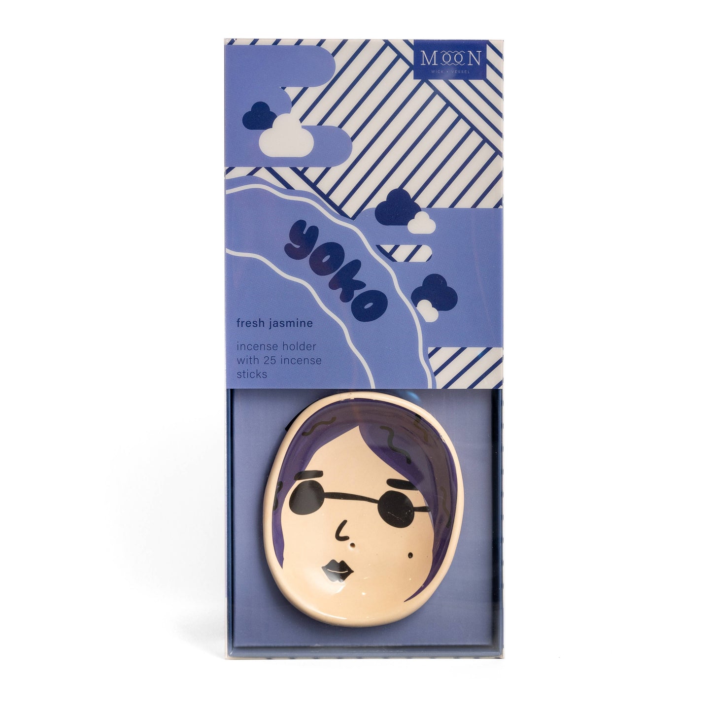 Yoko Faces Incense