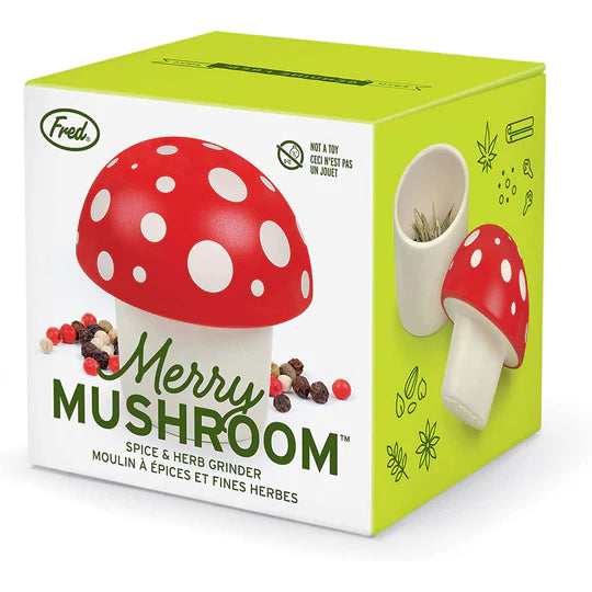 Merry Mushroom Herb Grinder