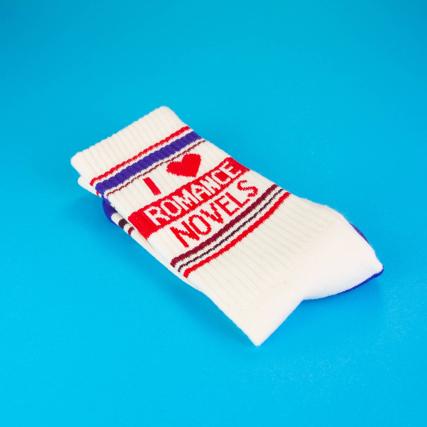 Romance Novels Gym Crew Socks