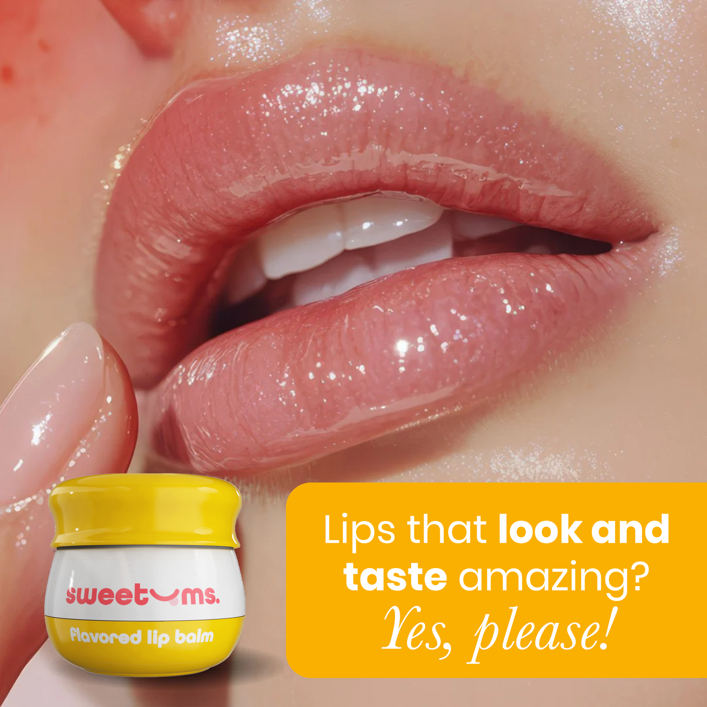 Honey Flavored Lip Gloss Jojoba Oil Vegan Valentine's Beauty