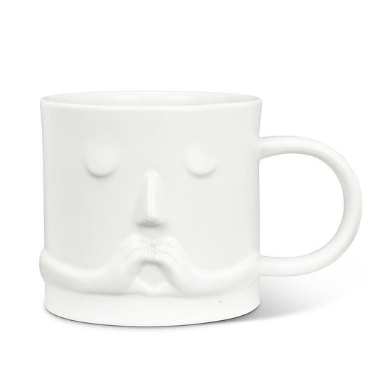 Matte Mug with Heart Hands