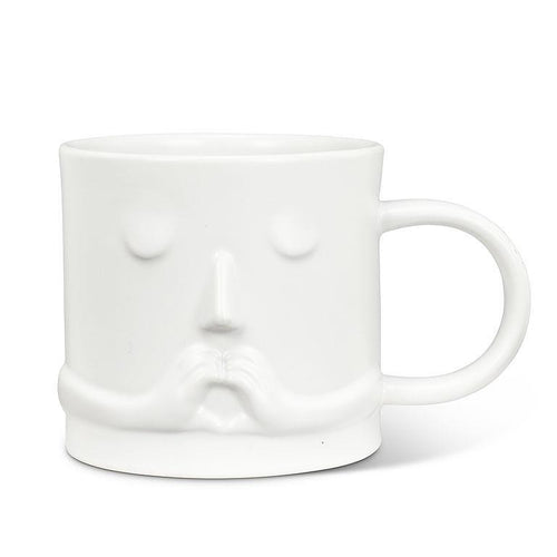 Matte Mug with Heart Hands - Front & Company: Gift Store