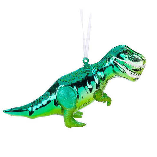 Green Dinsaur Ornaent 5